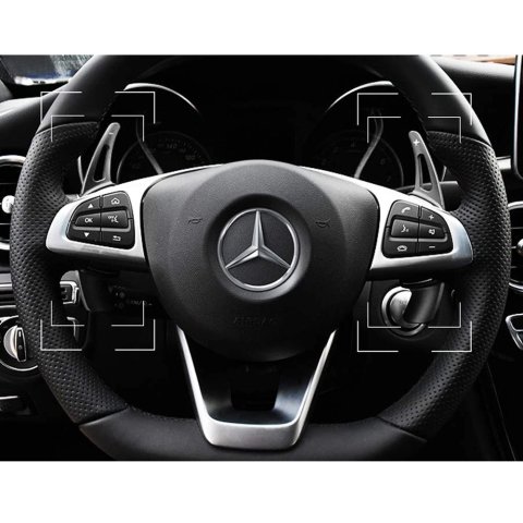 Mercedes W176 Amg Direksiyon F1 Vites Kulakçık Paddle Shift Siyah