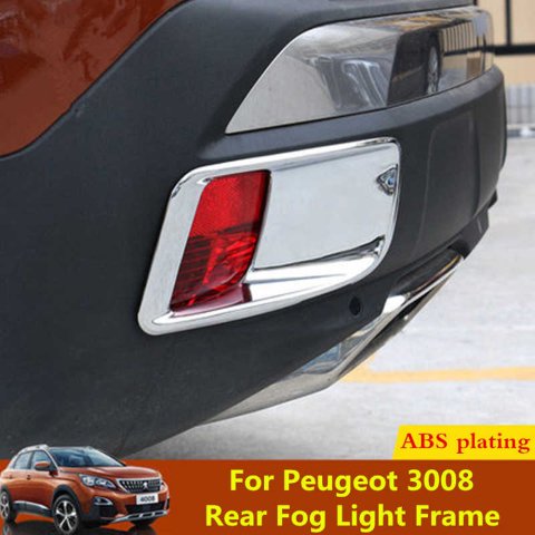 Peugeot 3008 Arka Sis Çerçevesi Kromu Nikelajı