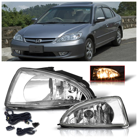 Honda Civic Sis Lambası Farı Oem Orjinal 2004-2006 VTEC