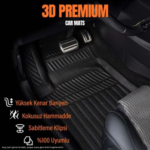 Ford Puma 3D Paspas Havuzlu Pro 2019 Sonrası