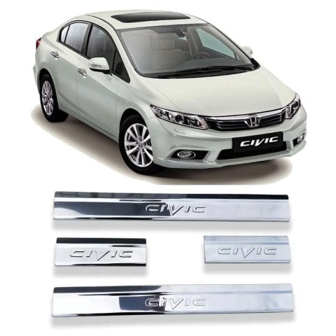 Honda Civic Fb7 Kapı Eşiği Kromu Nikelajı 2012-2016