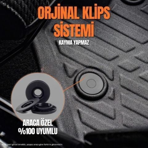 Honda Civic FE1 3D Paspas Havuzlu Pro 2021 Sonrası