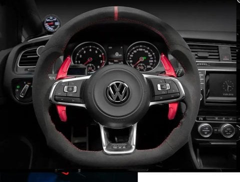 Vw Golf 7 Rline Direksiyon F1 Vites Kulakçık Paddle Shift Kırmızı