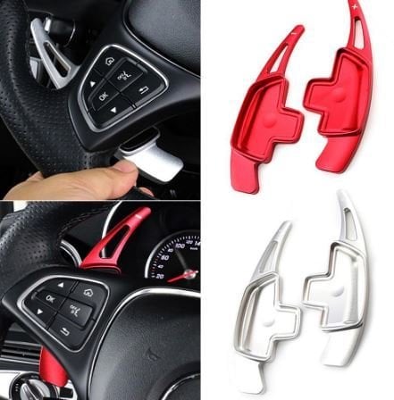 Mercedes W205 Amg Direksiyon F1 Vites Kulakçık Paddle Shift Krom