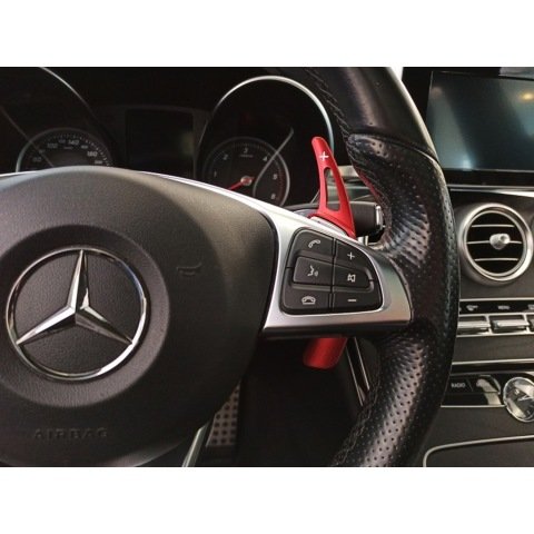 Mercedes W213 Amg Direksiyon F1 Vites Kulakçık Paddle Shift Kırmızı