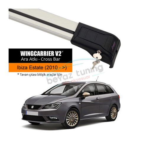 Seat Ibiza Station Port Bagaj Çıtası / Tavan Ara Barı 2010-