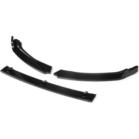 Vw Golf 7.5 Ön Tampon Altı Lip Plastik Kulaklı Parlak Siyah