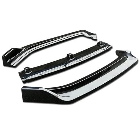 Vw Polo Ön Tampon Altı Lip Plastik Kulaklı Parlak Siyah 2014-2018