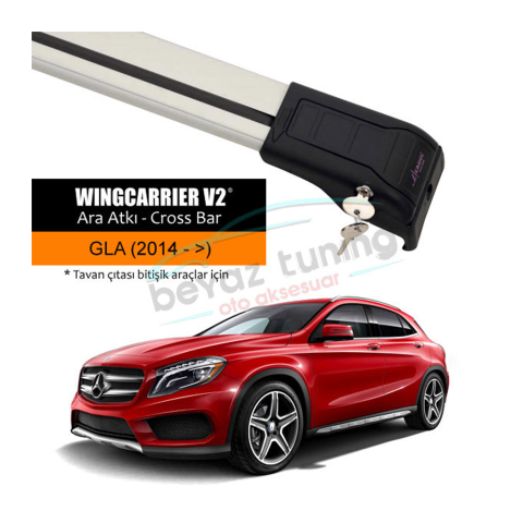 Mercedes GLA Port Bagaj Çıtası / Tavan Ara Barı