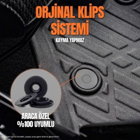 Kia Stonic 3D Paspas Havuzlu Pro 2017 Sonrası