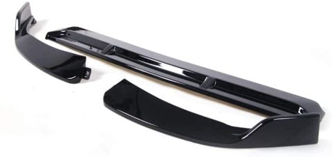 Mercedes W205 Ön Tampon Altı Lip Plastik Kulaklı Parlak Siyah