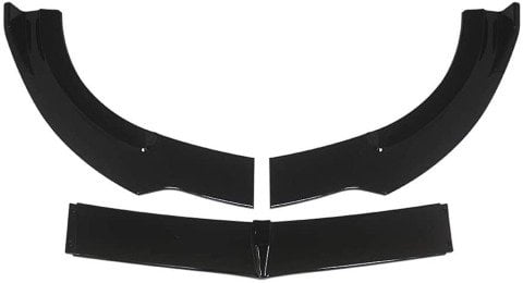 Mercedes W213 Ön Tampon Altı Lip Plastik Kulaklı Parlak Siyah