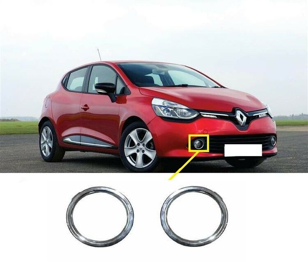 Renault Clio 4 Sis Çerçevesi Kromu Nikelajı 2012-2017