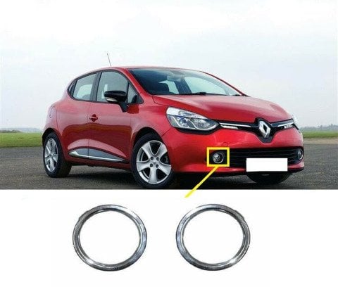 Renault Clio 4 Sis Çerçevesi Kromu Nikelajı 2012-2017