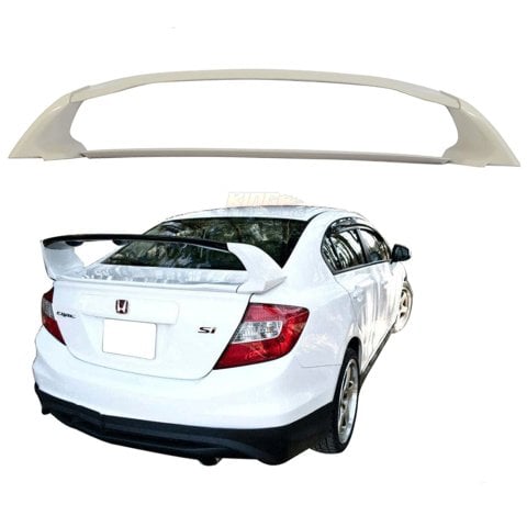 Honda Civic FB7 Bagaj Üstü Spoiler Mugen RR 4 Parça Abs Plastik