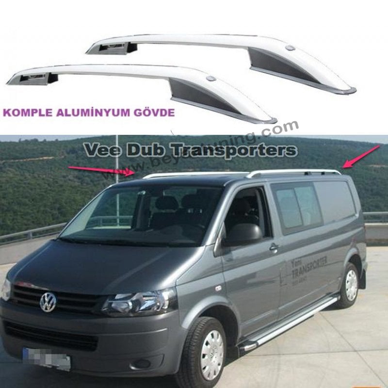 Volkswagen Transporter T5-T6-T7 Üst Port Bagaj Tavan Çıtası Uzun