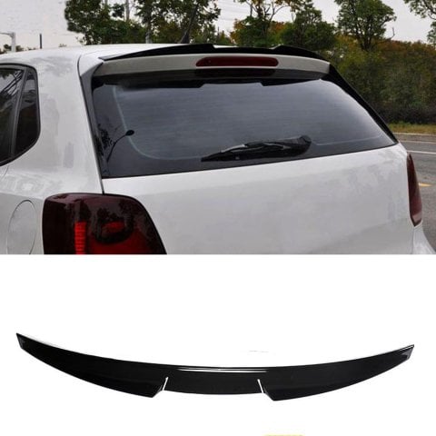 Volkswagen Polo Gti Spoiler Bagaj Üstü Boyalı Piano Black