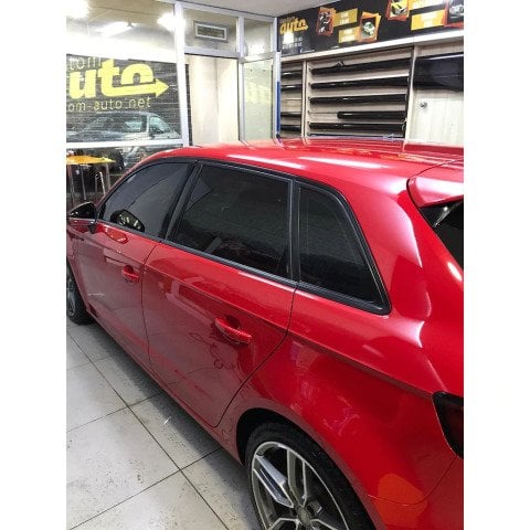 Audi A3 HB Cam Çıtası Çerçevesi Kromu Nikelajı 2013 Sonrası