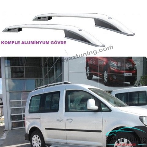 Volkswagen Caddy 2 Üst Port Bagaj Tavan Çıtası Gri 2010 Sonrası