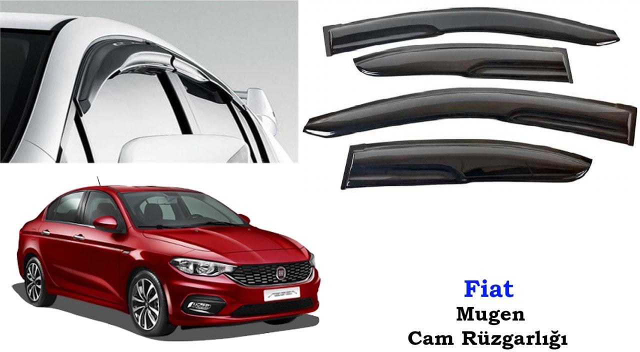 Fiat Egea Mugen Cam Kenar Rüzgarlığı