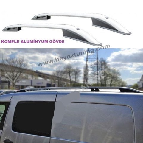 Volkswagen Caddy 1 Üst Port Bagaj Tavan Çıtası Maxi Gri 2003-2010