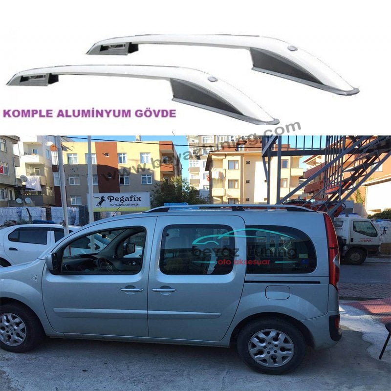 Renault Kangoo 2 Üst Port Bagaj Tavan Çıtası Gri