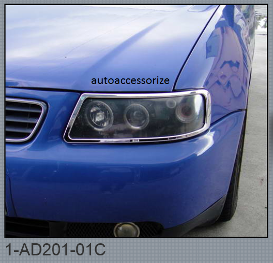 Audi A3 Far Çerçevesi Kromu Nikelaj 1998-2003