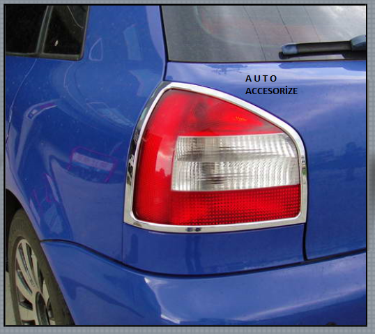 Audi A3 Stop Çerçevesi Kromu Nikelaj 1998-2003
