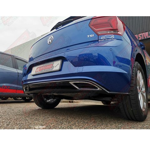 Volkswagen Polo Arka Tampon Difüzörü R Line 2017-