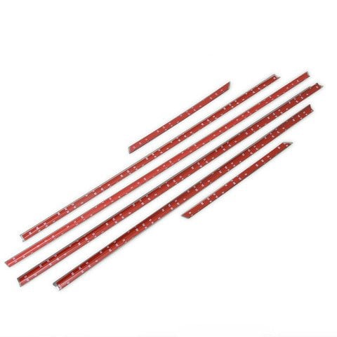 Volkswagen T-Roc Alt Cam Çıtası Kromu Nikelajı 6 Parça