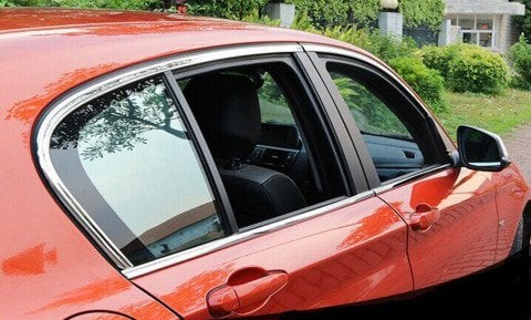 Bmw F20 Cam Çıtası Kromu Çerçeve Nikelajı Komple