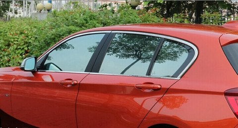 Bmw F20 Cam Çıtası Kromu Çerçeve Nikelajı Komple