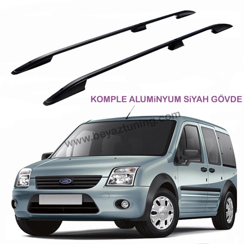 Ford Connect Üst Port Bagaj Tavan Çıtası Siyah