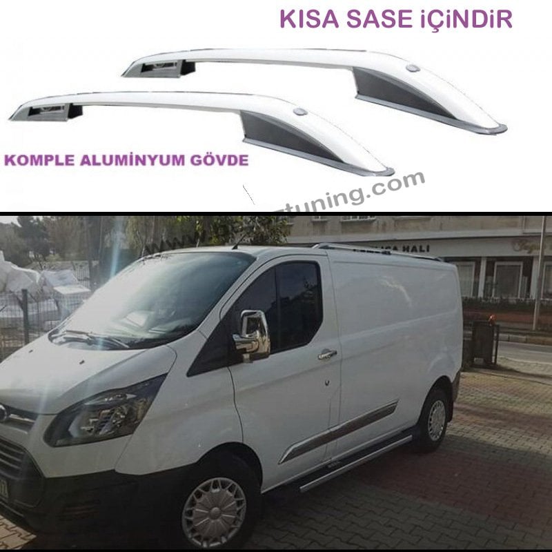 Ford Custom Üst Port Bagaj Tavan Çıtası Kısa 2012+