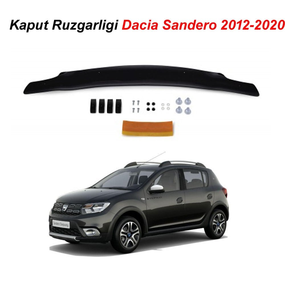 Dacia Sandero Kaput Rüzgarlığı  2012-2020