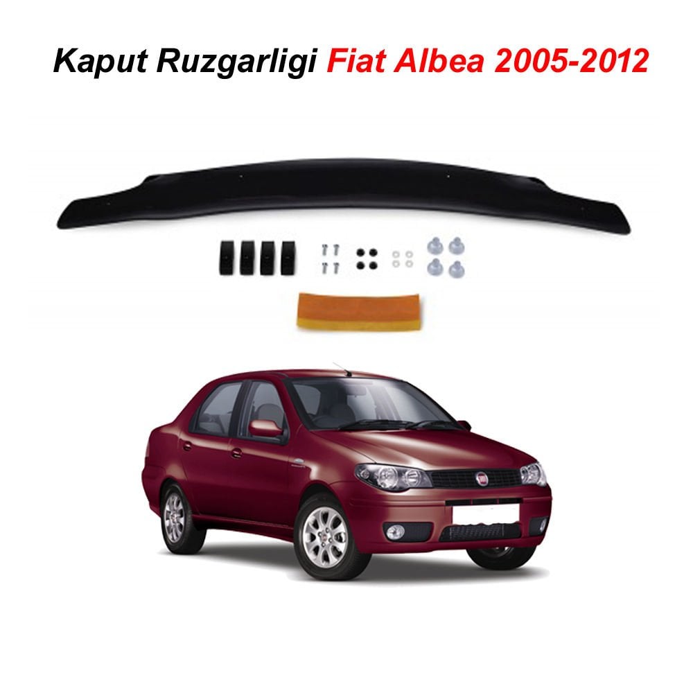 Fiat Albea  Kaput Rüzgarlığı  2005-2012