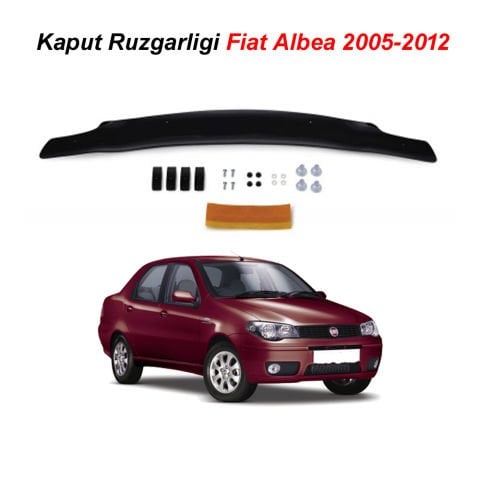 Fiat Albea  Kaput Rüzgarlığı  2005-2012