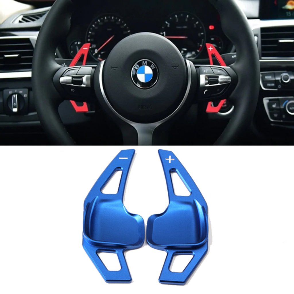 Bmw 3 Seri F30 M Direksiyon F1 Vites Kulakçık Paddle Shift Mavi