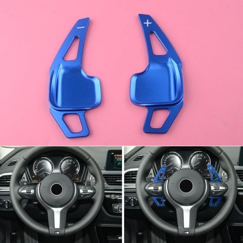 Bmw F32 F33 F36 M Direksiyon F1 Vites Kulakçık Paddle Shift Mavi