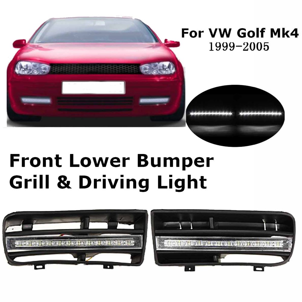 Volkswagen Golf 4 Sis Farı Ledli Çerçeveli Oem Tip