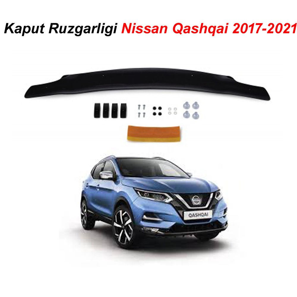 Nissan Qashqai Kaput Rüzgarlığı  2017-2021