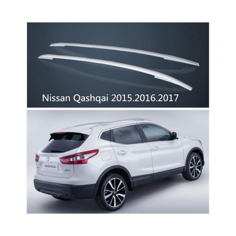 Nissan Qashqai Üst Port Bagaj Tavan Çıtası Oem  Alüminyum