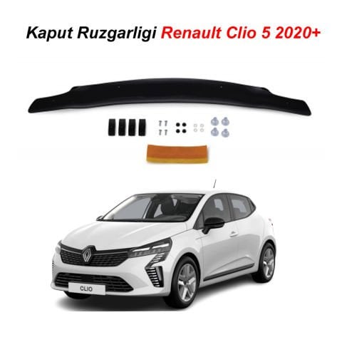 Renault Clio 5 Kaput Rüzgarlığı 2020 Sonrası