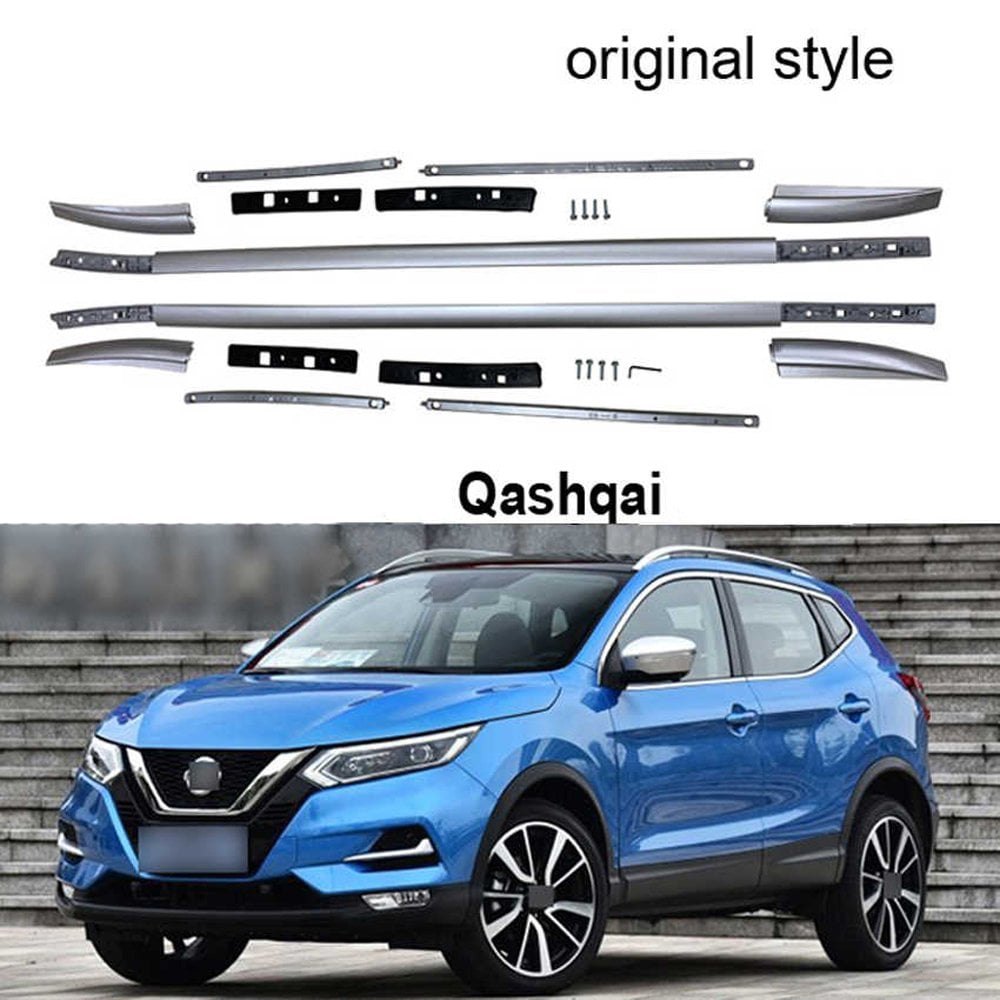 Nissan Qashqai Üst Port Bagaj Tavan Çıtası Oem  Alüminyum