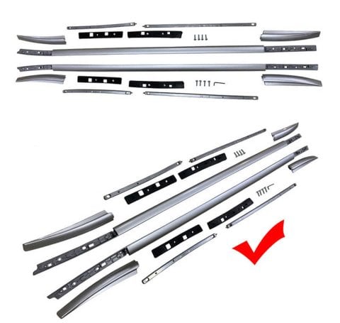 Nissan Qashqai Üst Port Bagaj Tavan Çıtası Oem  Alüminyum