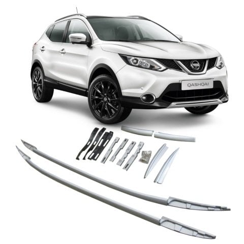 Nissan Qashqai Üst Port Bagaj Tavan Çıtası Oem  Alüminyum