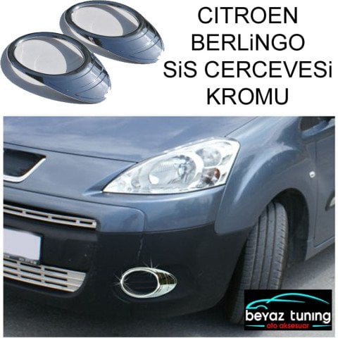 Citroen Berlingo Sis Çerçevesi Kromu Nikelajı 2008 Sonrası