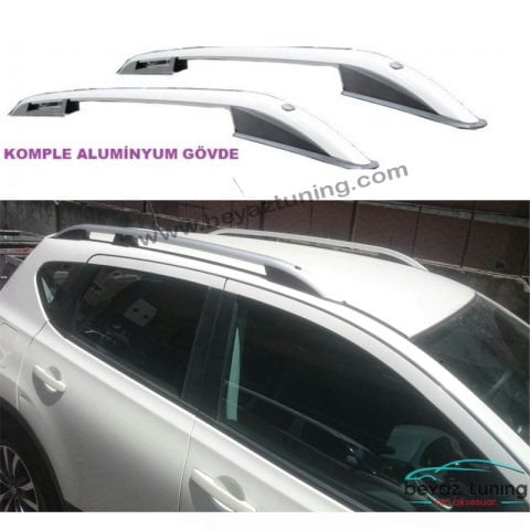 Nissan Qashqai Üst Port Bagaj Tavan Çıtası Gri 2014 Sonrası