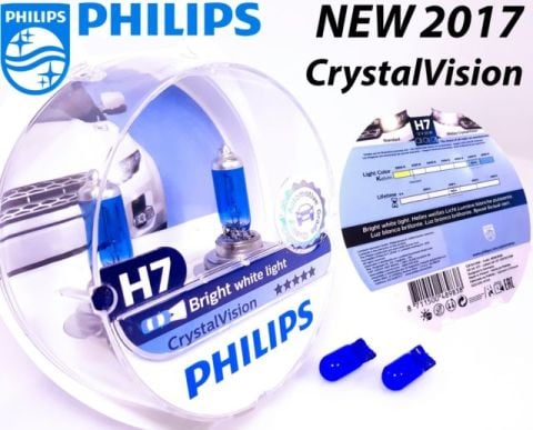 H7 Far Ampulü Philips 12V 55W Crystal Vision