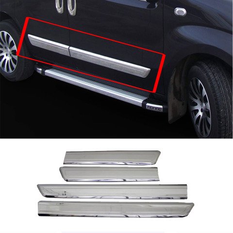 Citroen Nemo Yan Kapı Çıtası Kromu Nikelajı